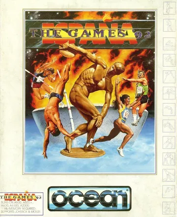 Espana - The Games '92_Disk1 box cover front